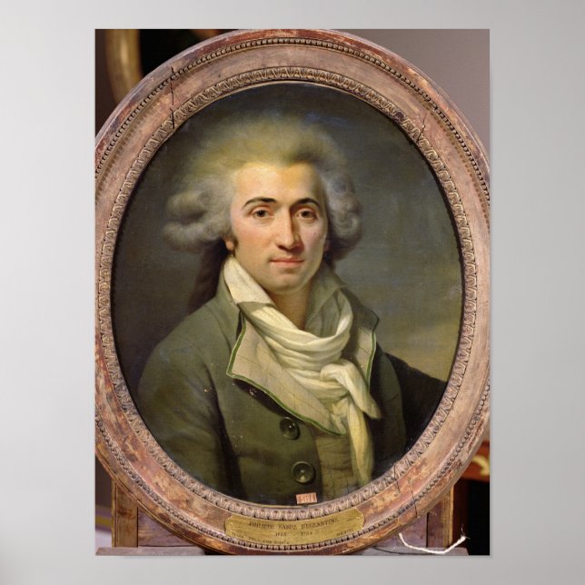 Póster Philippe-Francois-Nazaire Fabre d'Eglantine (Frente)