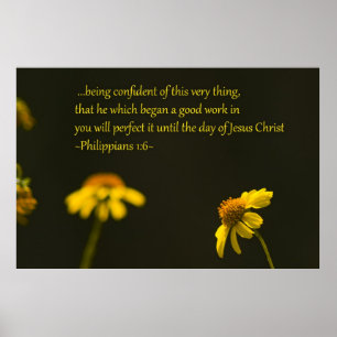 Póster Philippians 1:6