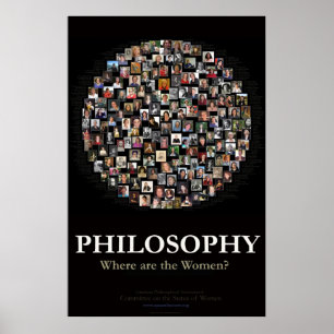 Póster Philosophy - Where are the Women?