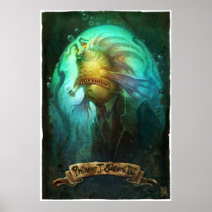 Póster Phineas J. Saltoni III Print