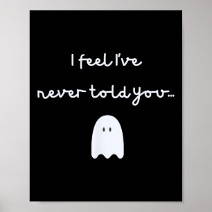 Póster Phish — Historia del fantasma — Siento Que nunca h