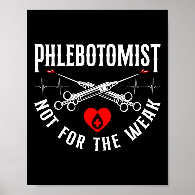 Póster Phlebotomía Phlebotomía No Para (Frente)