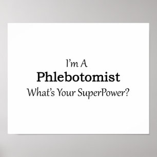 Póster Phlebotomist