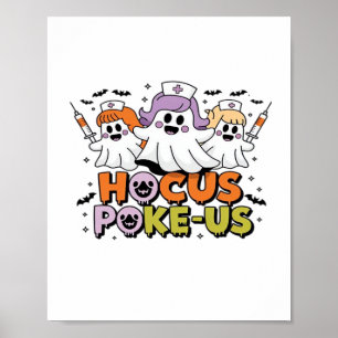 Póster Phlebotomist Halloween Medical Lab Tech Spooky ER