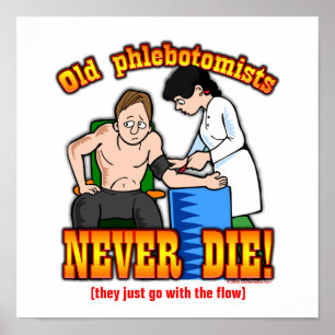 Póster Phlebotomists