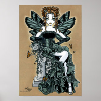 Póster "Phoebe" Poster de Hadas de Mariposa de la Coutura
