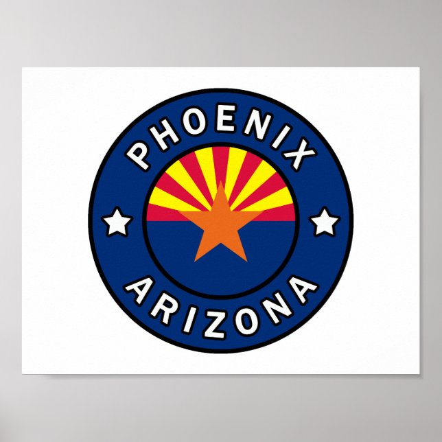 Póster Phoenix Arizona (Frente)