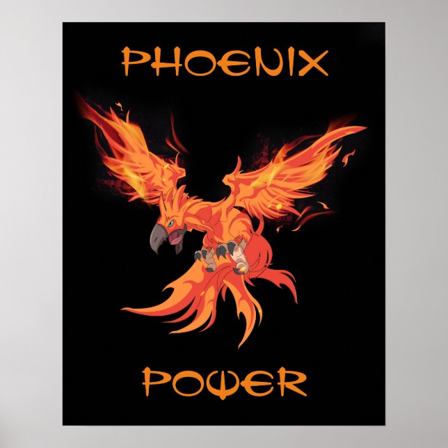 Póster Phoenix Power Poster (Frente)