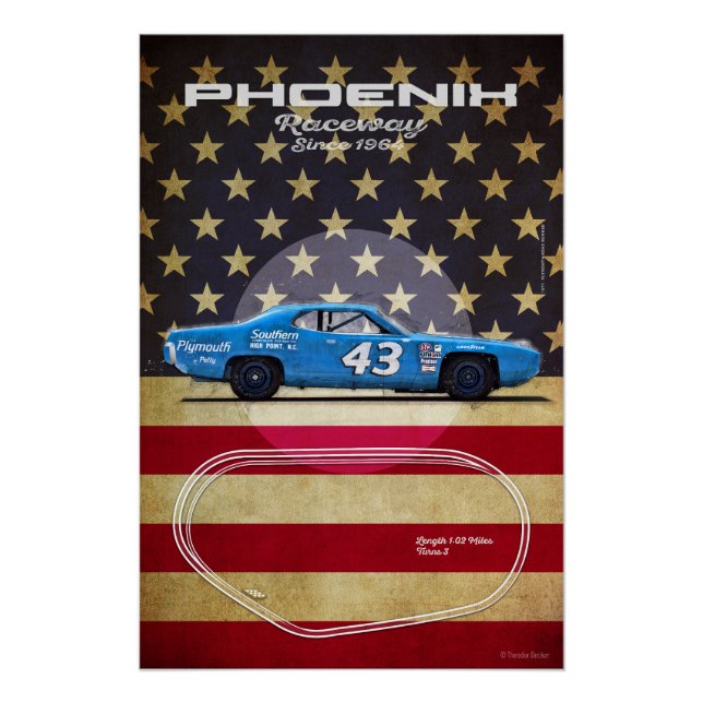 Póster Phoenix Raceway (Anverso)