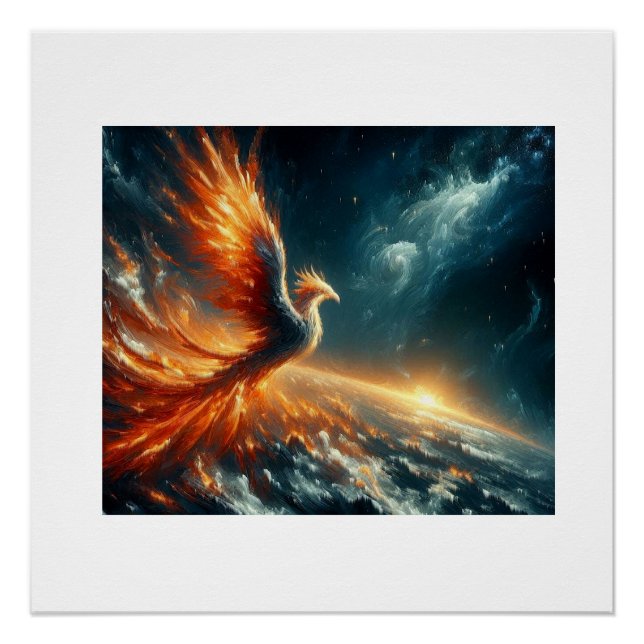 Póster Phoenix Rising, (Anverso)