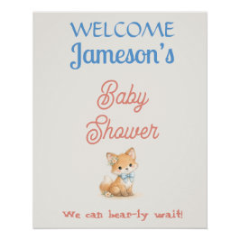 Póster Photo Backdrop Family Gathering Keepsake | Elegant