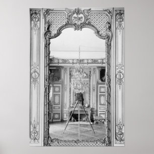 Póster Photograph of a mirror at  Chateau de Versailles