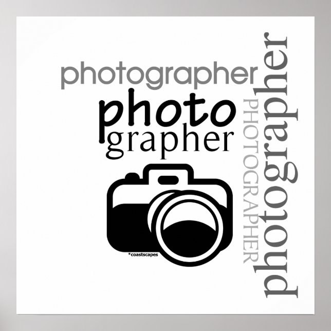 Póster Photographer v.2 (Frente)