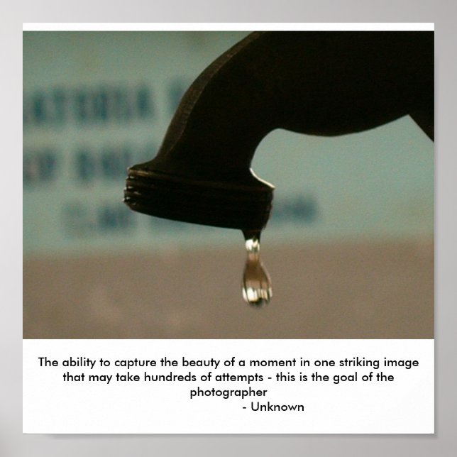 Póster Photography is... (Frente)