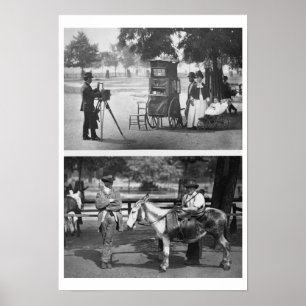 Póster Photography on the Common and Waiting for Hire, 18