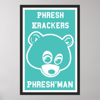 Póster Phresh Krackers Phresh'man poster