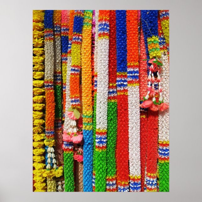 Póster Phuang Maalai - Garland floral tailandés (Frente)