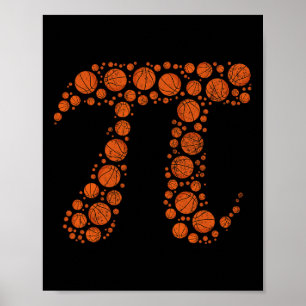 Póster Pi 3.14 Día De Juego Math Teacher Bysketll Pi Day