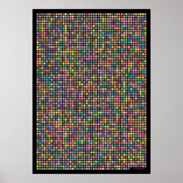 Póster Pi a la posición decimal 3.141