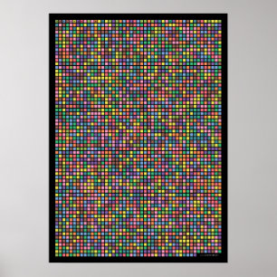 Póster Pi a la posición decimal 3.141