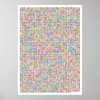 Pi art - Pi a la 3.141ª cifra decimal
