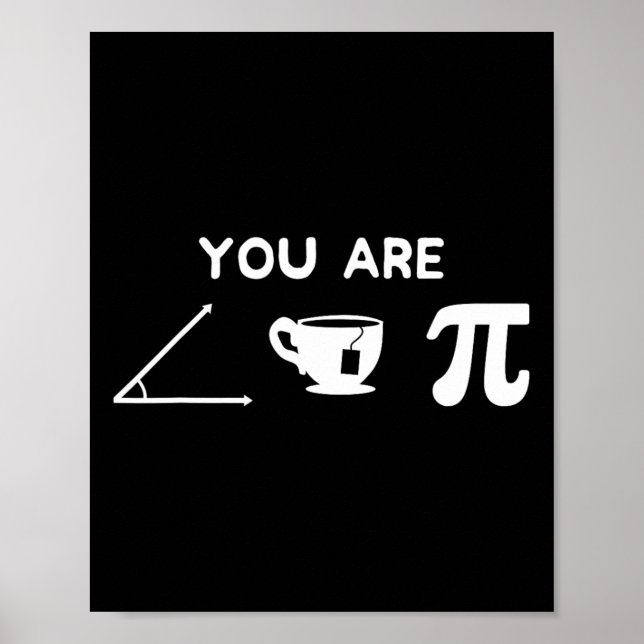 Póster Pi Day Eres Un Cutie Pi Science Math Club (Frente)