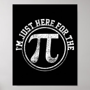 Póster Pi Day Math Science Gift Stuacher Vintage T