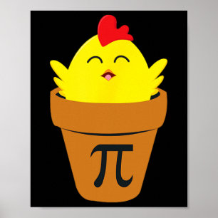 Póster Pi Day Math T Shirt Graciosa Polla Camiseta Camise