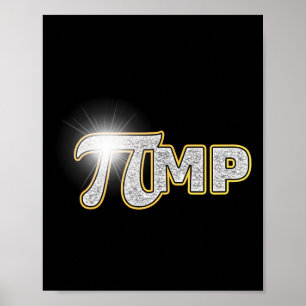 Póster Pi Day Shirt Pi Mp Pimp Funny Pun Math
