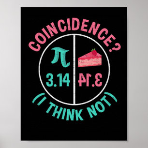 Póster Pi Es Igual A Pie Por El Día Pi Celebrado El 3 Y 1