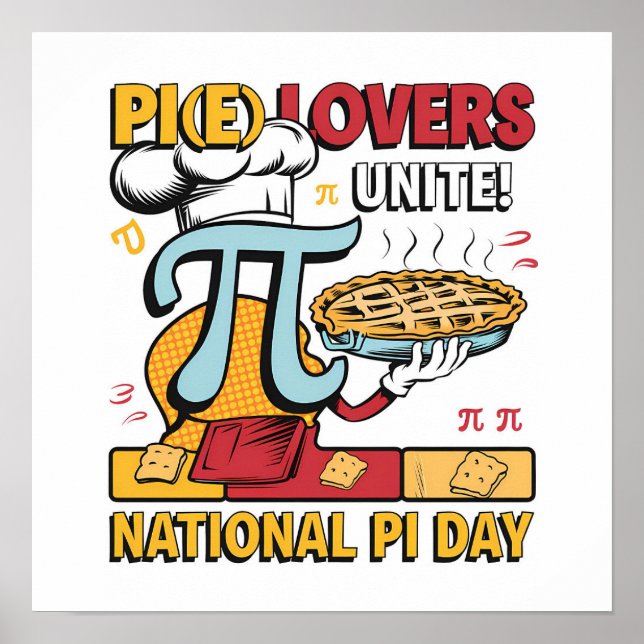 Póster Pi Lovers únete (Frente)