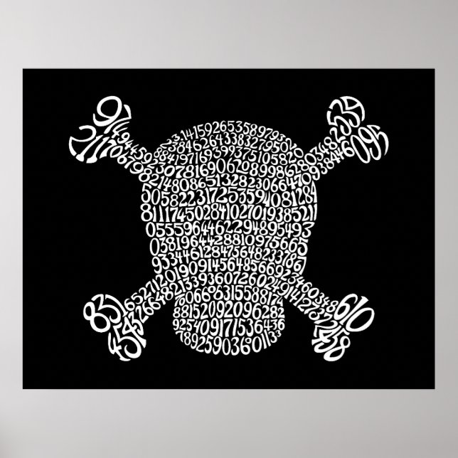 Póster Pi Pirate (Frente)