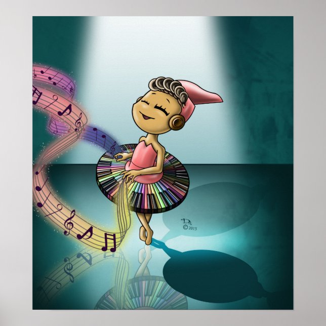 Póster Piano (Frente)