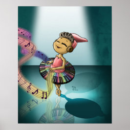 Póster Piano