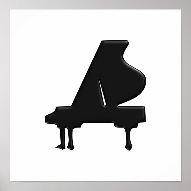 Póster Piano (Frente)