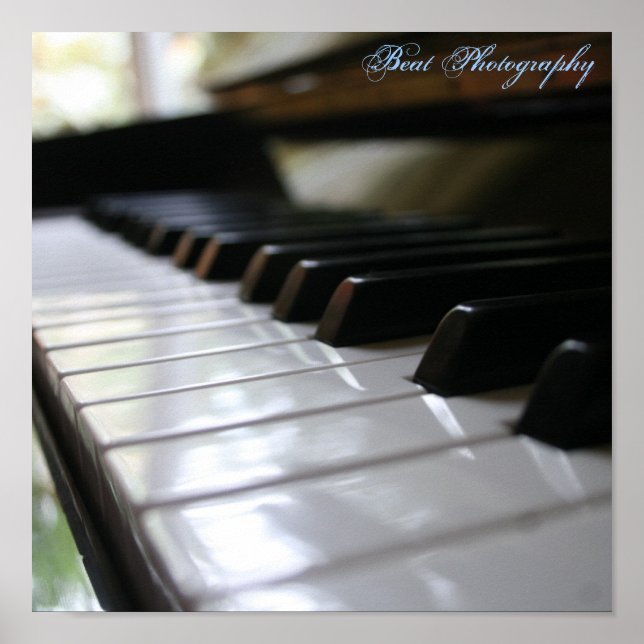 Póster Piano (Frente)