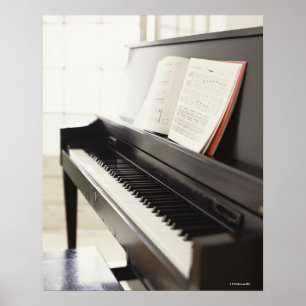 Póster Piano