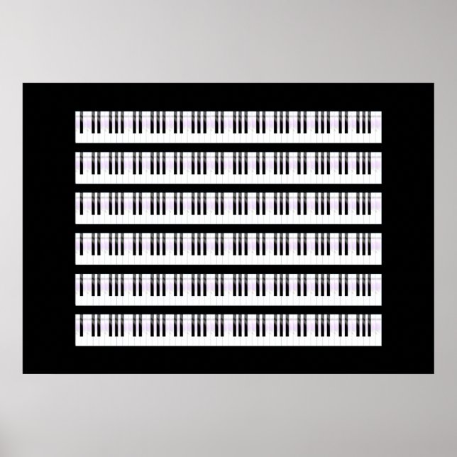 Póster Piano Keys Poster (Frente)