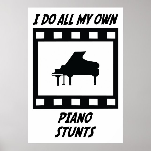 Póster Piano Stunts (Frente)
