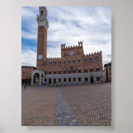 Póster Piazza al Campo Siena
