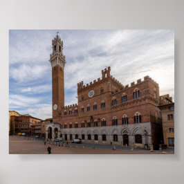 Póster Piazza al Campo Siena