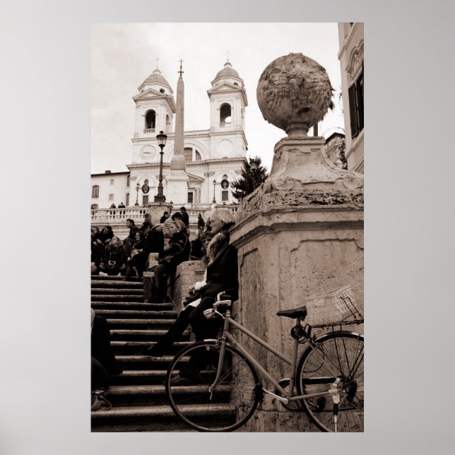 Póster Piazza di Spagna (Frente)