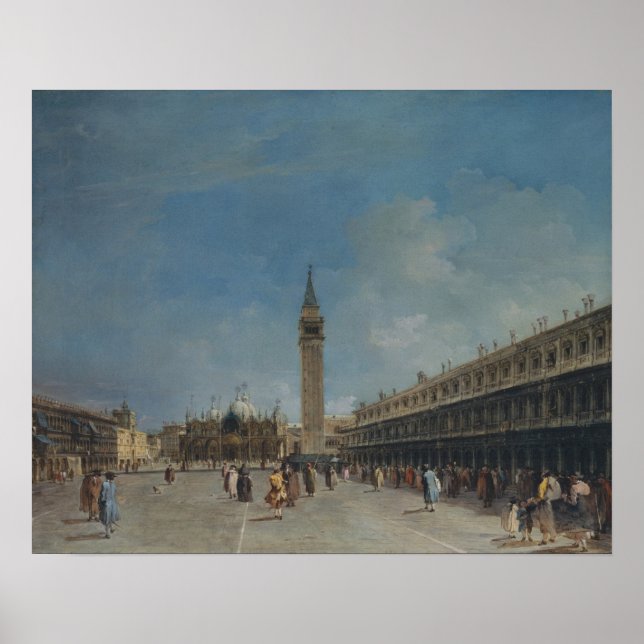 Póster Piazza San Marco (Frente)