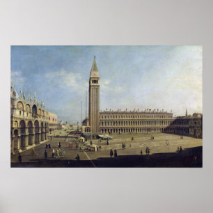 Póster Piazza San Marco, Venecia