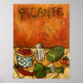 Póster Picante HOT HOT HOT HOT