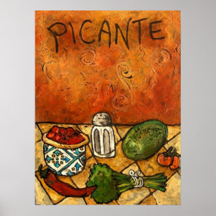 Póster Picante HOT HOT HOT HOT