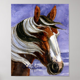 Póster Picasso de la cuenca del lavado de arena HMA