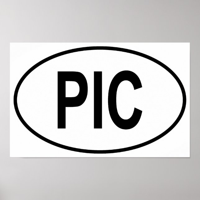 Póster Piccolo Oval (Frente)