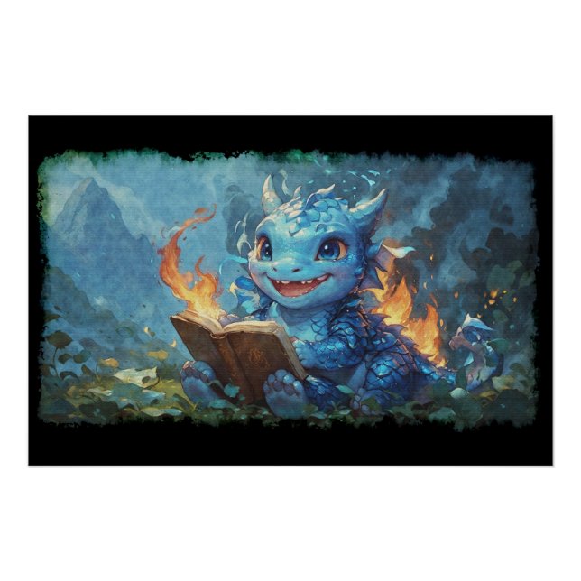 Póster Pichu se sienta a balear (Anverso)