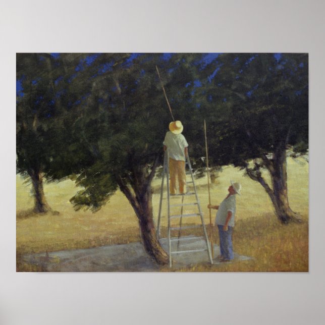 Póster Pickers de oliva de 1985 (Frente)